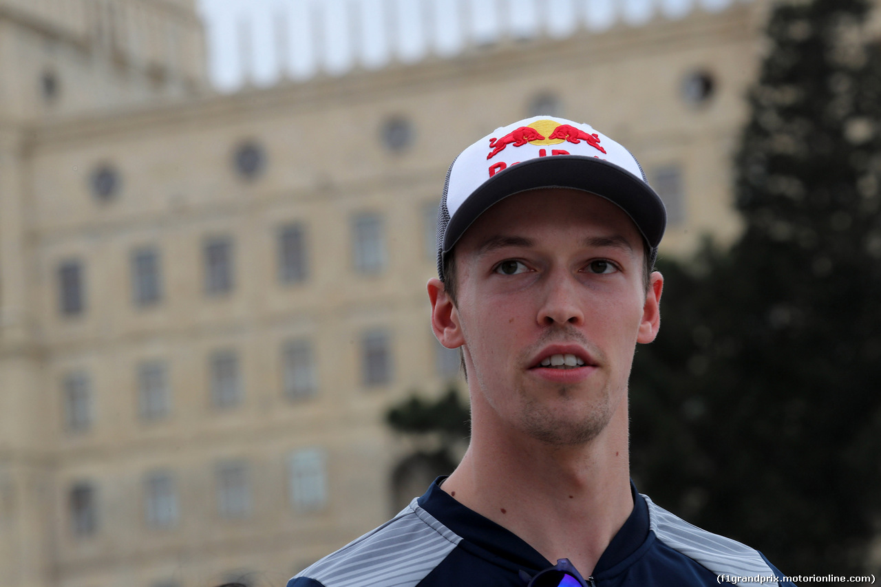 GP AZERBAIJAN, 22.06.2017 - Daniil Kvyat (RUS) Scuderia Toro Rosso STR12