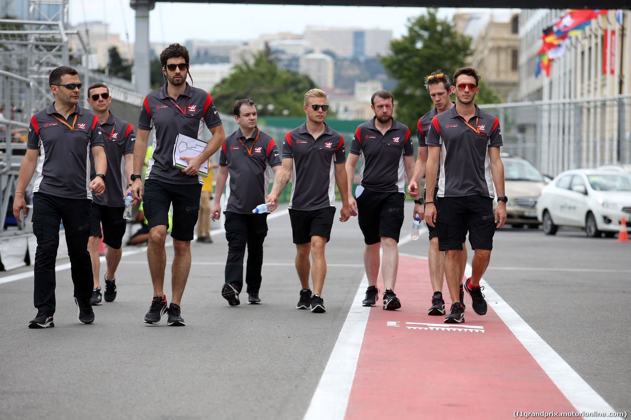 GP AZERBAIJAN, 22.06.2017 - Kevin Magnussen (DEN) Haas F1 Team VF-17