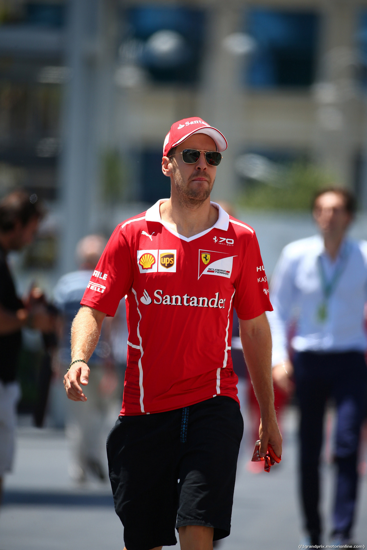 GP AZERBAIJAN, 24.06.2017 - Sebastian Vettel (GER) Ferrari SF70H