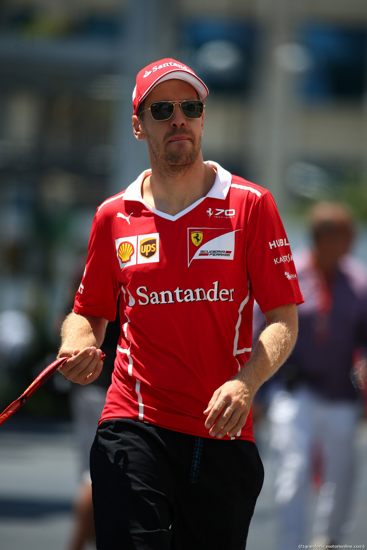 GP AZERBAIJAN, 24.06.2017 - Sebastian Vettel (GER) Ferrari SF70H