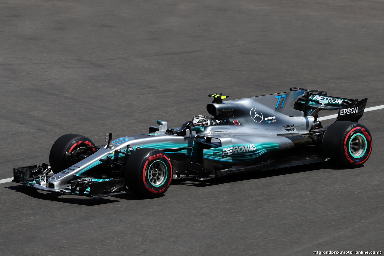 GP AZERBAIJAN, 24.06.2017 - Prove Libere 3, Valtteri Bottas (FIN) Mercedes AMG F1 W08