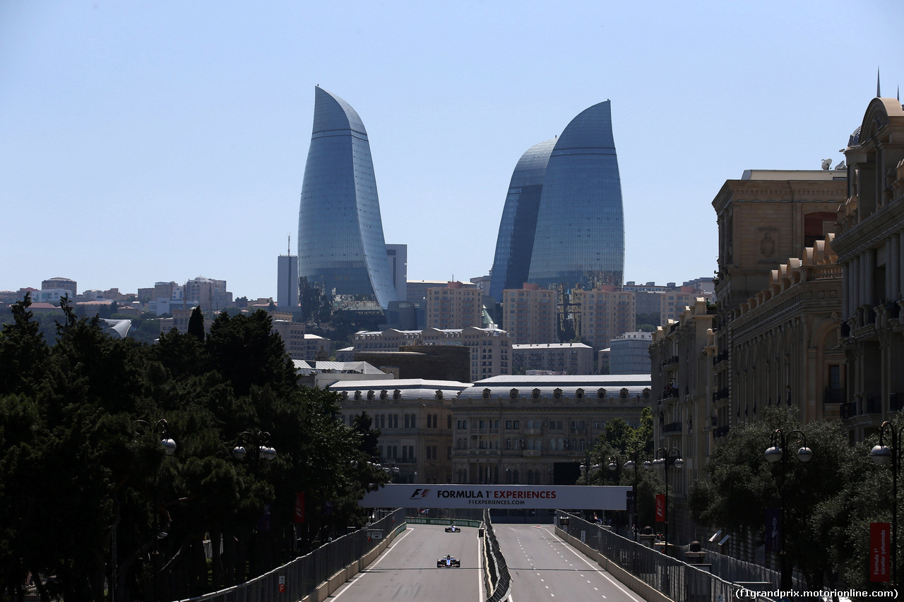 GP AZERBAIJAN, 24.06.2017 - Prove Libere 3, Pascal Wehrlein (GER) Sauber C36