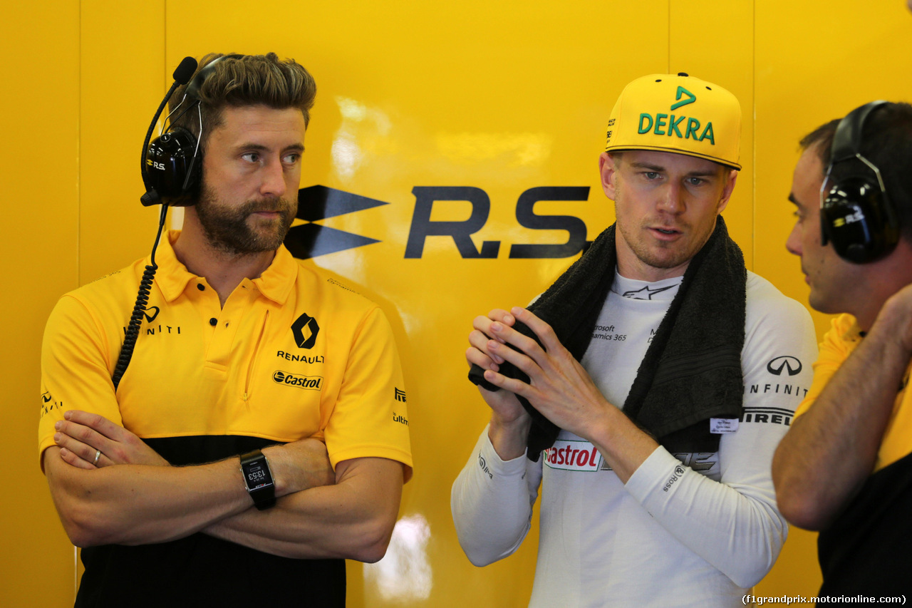 GP AZERBAIJAN, 24.06.2017 - Prove Libere 3, Nico Hulkenberg (GER) Renault Sport F1 Team RS17