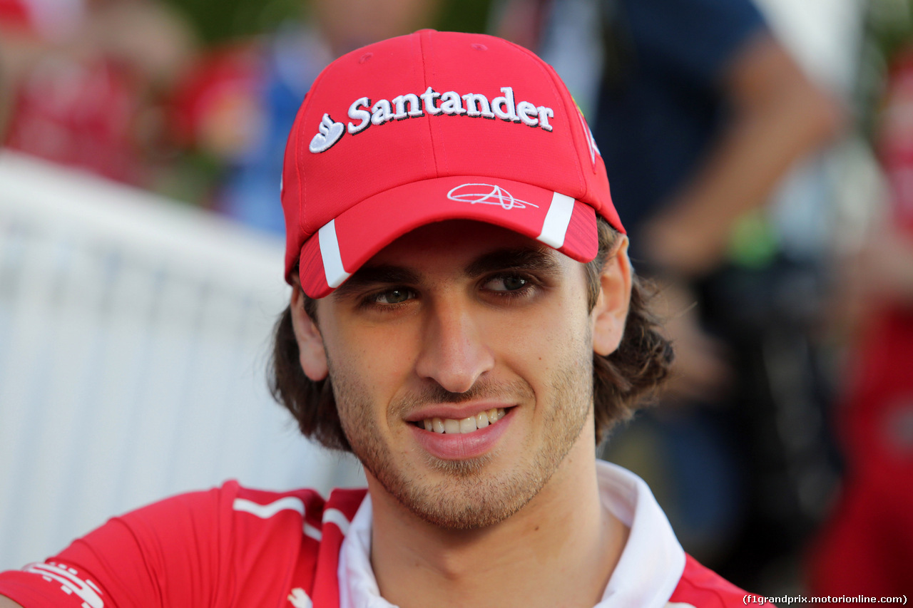 GP AZERBAIJAN, 24.06.2017 - Qualifiche, Antonio Giovinazzi (ITA) Test Driver, Ferrari