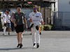 GP AZERBAIJAN, 24.06.2017 - Qualifiche, Silvia Frangipane Hoffer (ITA) Mclaren PR Officer e Fernando Alonso (ESP) McLaren MCL32