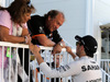 GP AZERBAIJAN, 24.06.2017 - Qualifiche, Robert Fernley (GBR) Sahara Force India F1 Team Deputy Team Principal e Sergio Perez (MEX) Sahara Force India F1 VJM010