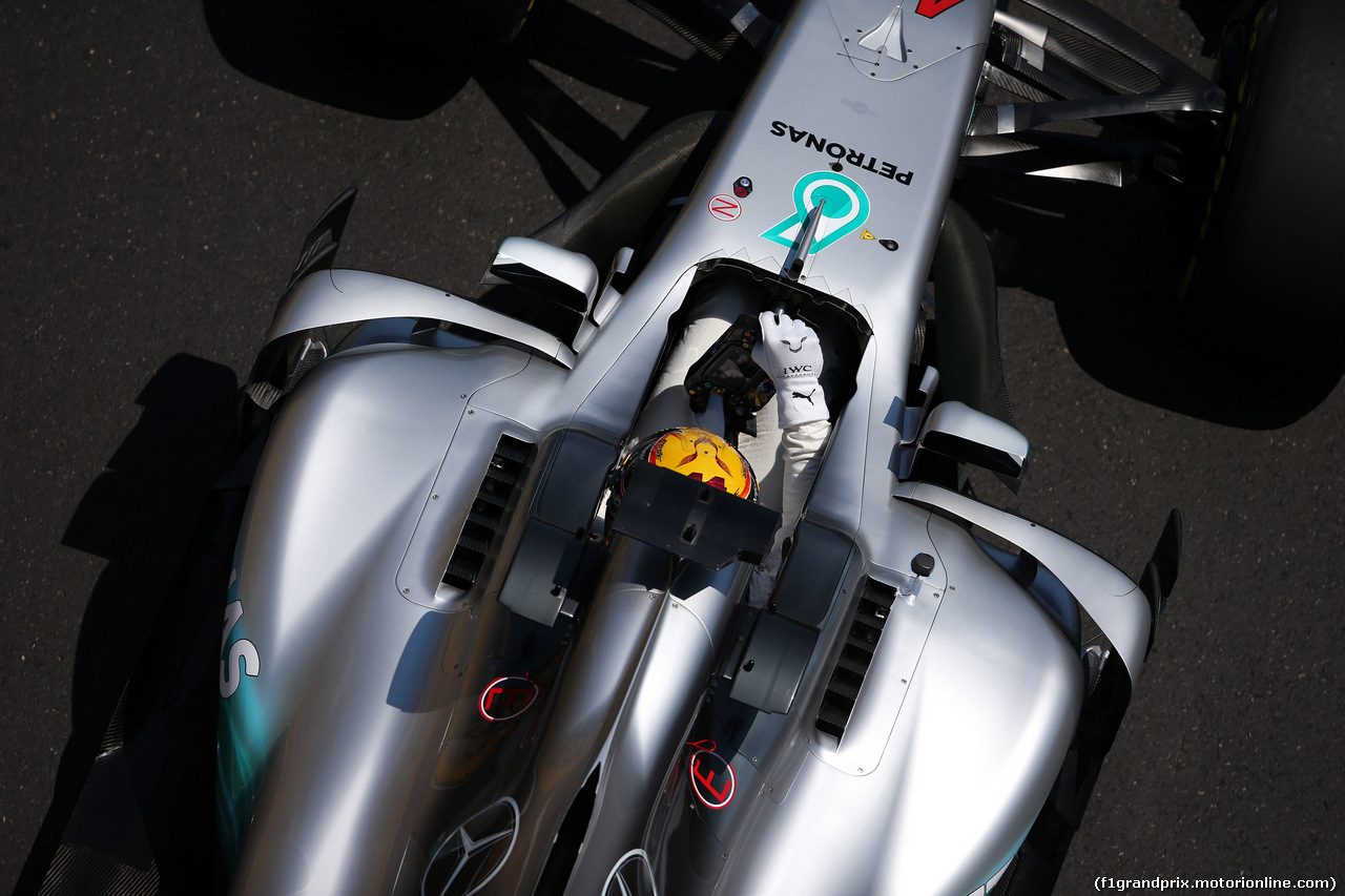 GP AZERBAIJAN, 23.06.2017 - Prove Libere 1, Lewis Hamilton (GBR) Mercedes AMG F1 W08