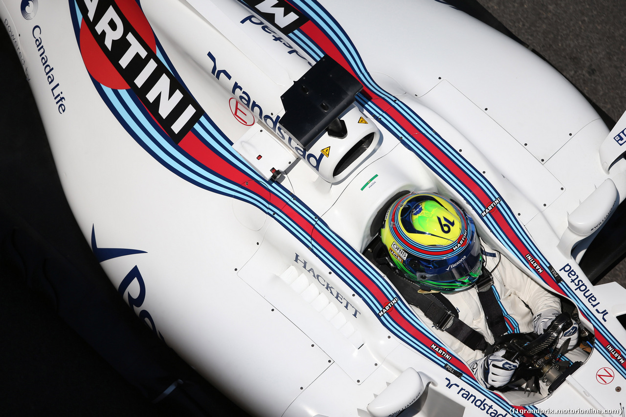 GP AZERBAIJAN, 23.06.2017 - Prove Libere 1, Felipe Massa (BRA) Williams FW40