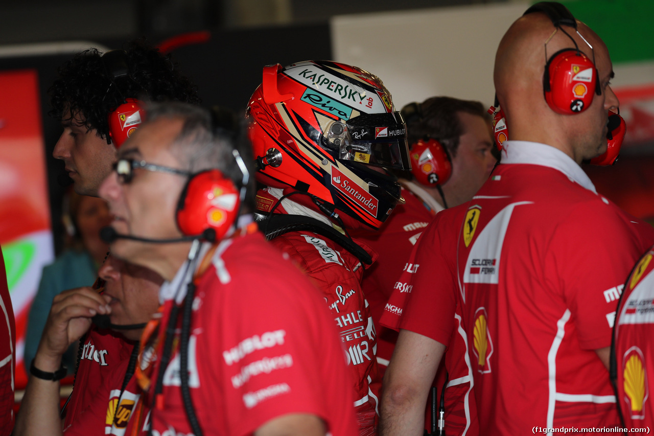GP AZERBAIJAN, 23.06.2017 - Prove Libere 1, Kimi Raikkonen (FIN) Ferrari SF70H