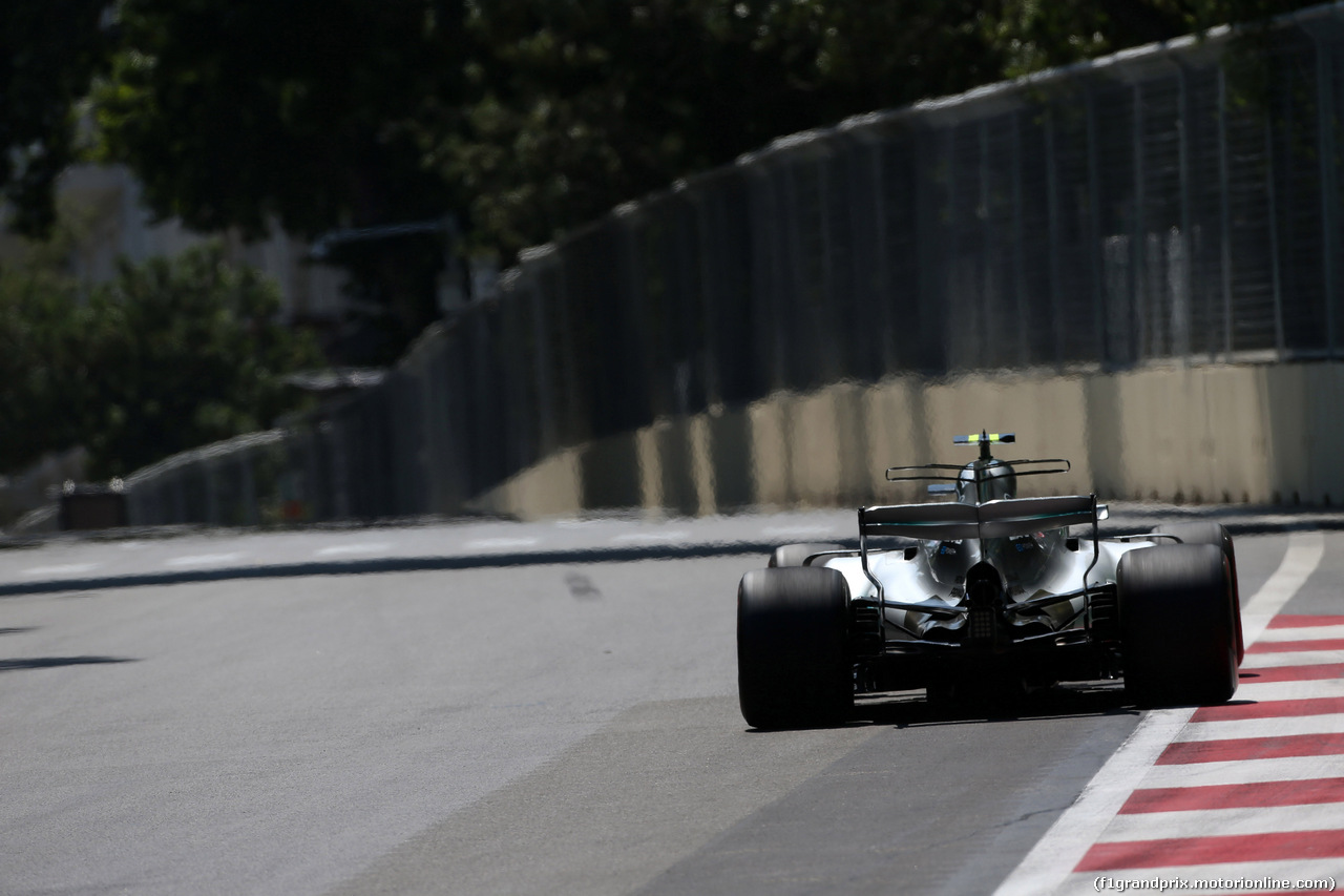 GP AZERBAIJAN, 23.06.2017 - Prove Libere 1, Valtteri Bottas (FIN) Mercedes AMG F1 W08