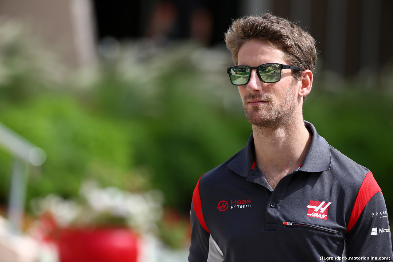GP BAHRAIN, 16.04.2017 - Romain Grosjean (FRA) Haas F1 Team VF-17