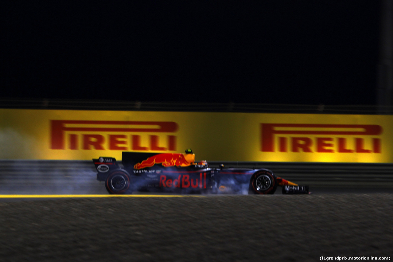 GP BAHRAIN, 16.04.2017 - Gara, Max Verstappen (NED) Red Bull Racing RB13