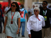 GP BAHRAIN, 16.04.2017 - Bernie Ecclestone (GBR), President e CEO of FOM e sua moglie Fabiana Flosi (BRA)
