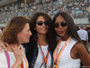 GP BAHRAIN, 16.04.2017 - Gara, Afef Jnifen (TUN), wife of Marco Tronchetti Provera (ITA), CEO e Executive Vice Chairman of Pirelli e Naomi Campbell (GBR)