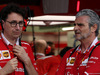 GP BAHRAIN, 16.04.2017 - Gara, Mattia Binotto (ITA) Chief Technical Officer, Ferrari e Maurizio Arrivabene (ITA) Ferrari Team Principal