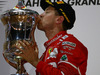 GP BAHRAIN, 16.04.2017 - Gara, Sebastian Vettel (GER) Ferrari SF70H vincitore