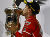 GP BAHRAIN, 16.04.2017 - Gara, Sebastian Vettel (GER) Ferrari SF70H vincitore