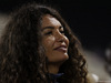 GP BAHRAIN, 16.04.2017 - Gara, Afef Jnifen (TUN), wife of Marco Tronchetti Provera (ITA), CEO e Executive Vice Chairman of Pirelli