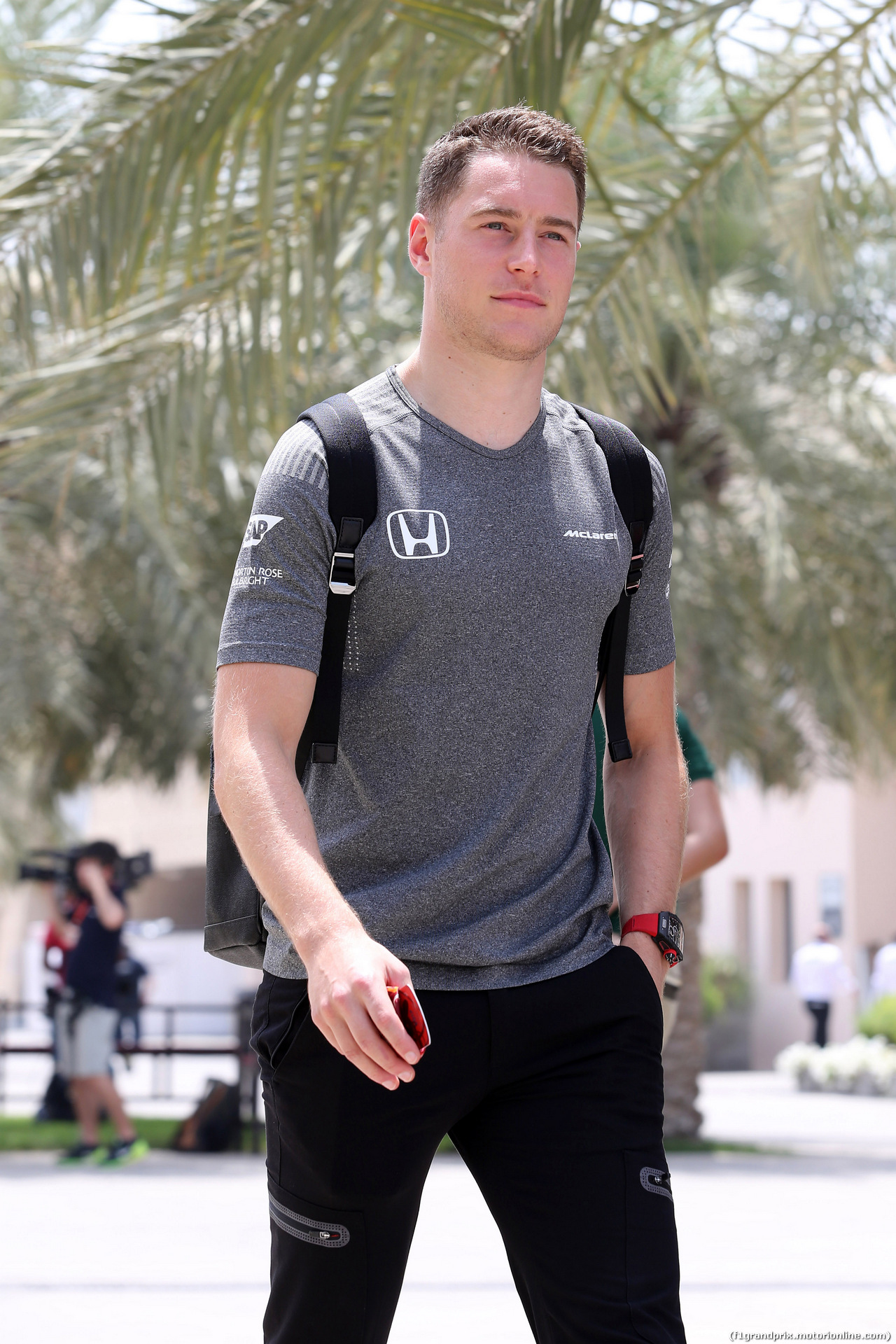 GP BAHRAIN, 13.04.2017 - Stoffel Vandoorne (BEL) McLaren MCL32