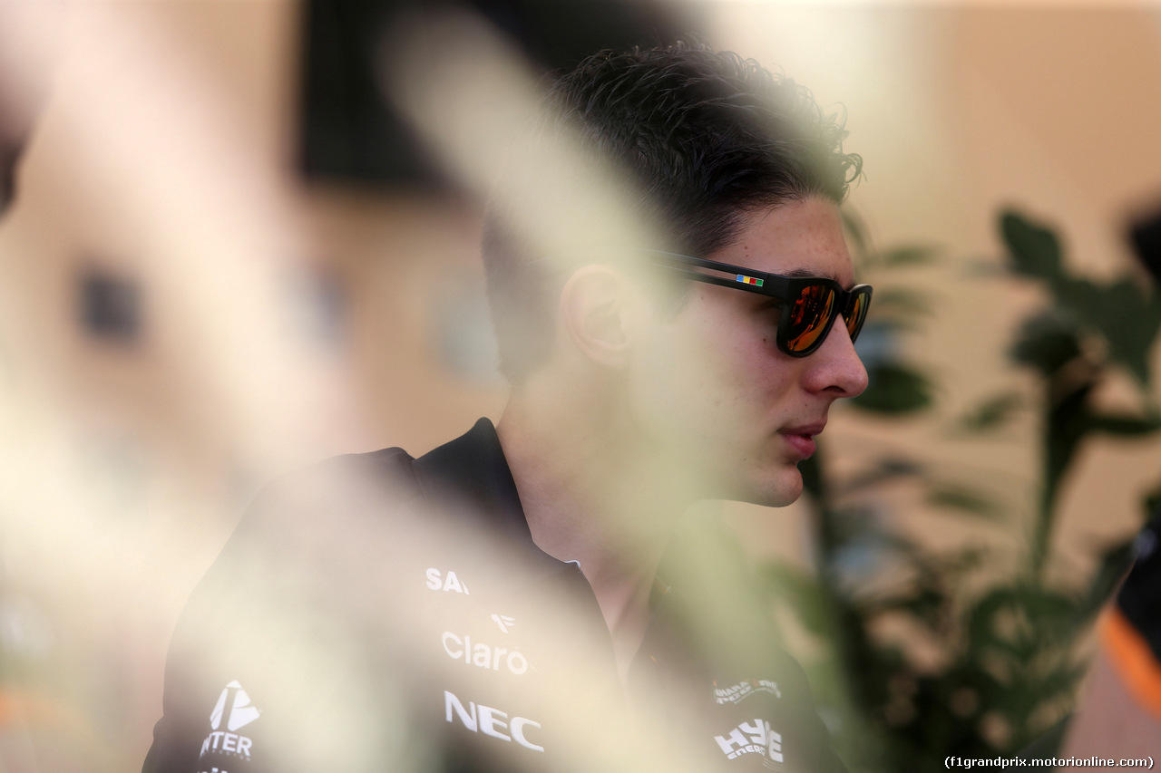 GP BAHRAIN, 13.04.2017 - Esteban Ocon (FRA) Sahara Force India F1 VJM10