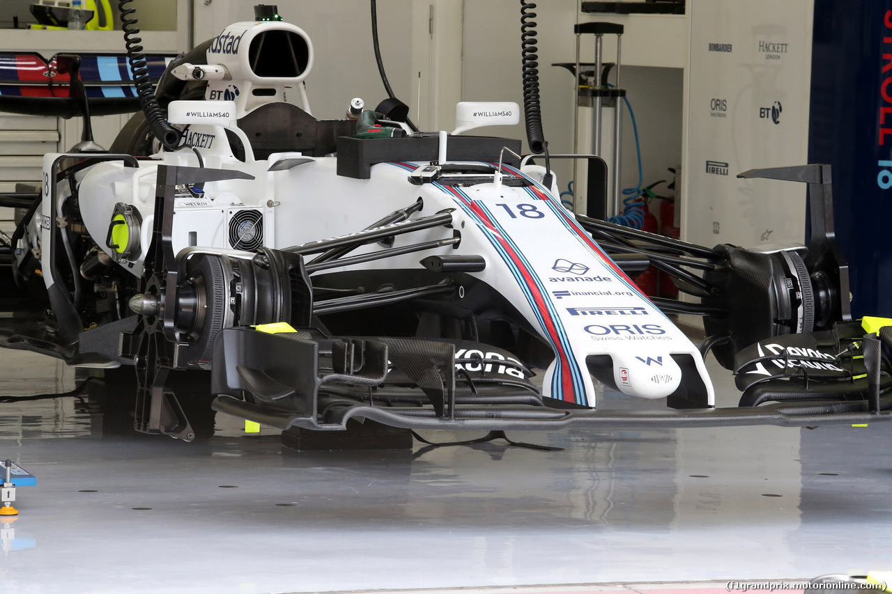 GP BAHRAIN, 13.04.2017 - Williams FW40