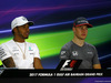 GP BAHRAIN, 13.04.2017 - Conferenza Stampa, Lewis Hamilton (GBR) Mercedes AMG F1 W08 e Stoffel Vandoorne (BEL) McLaren MCL32