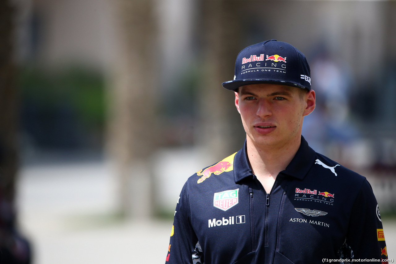 GP BAHRAIN, 15.04.2017 - Max Verstappen (NED) Red Bull Racing RB13