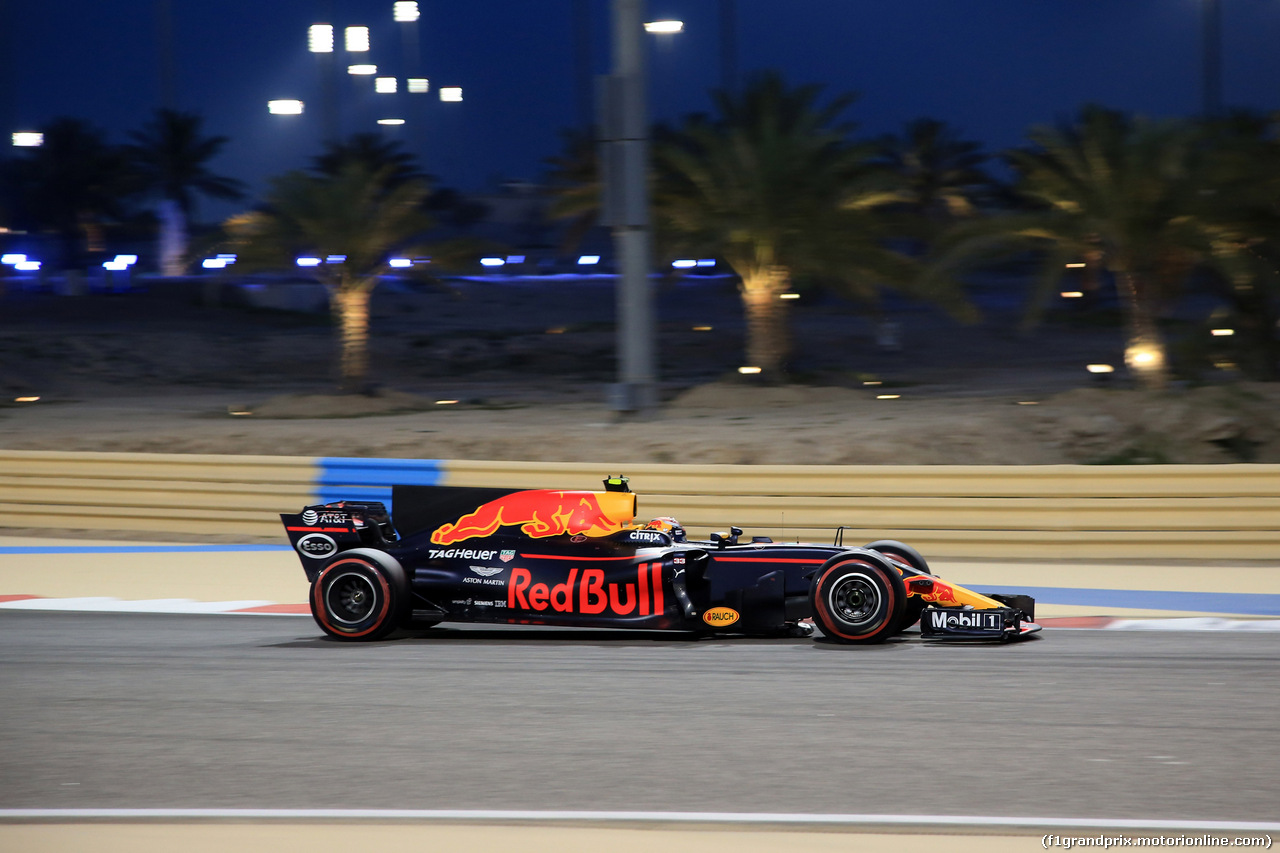 GP BAHRAIN, 15.04.2017 - Qualifiche, Max Verstappen (NED) Red Bull Racing RB13