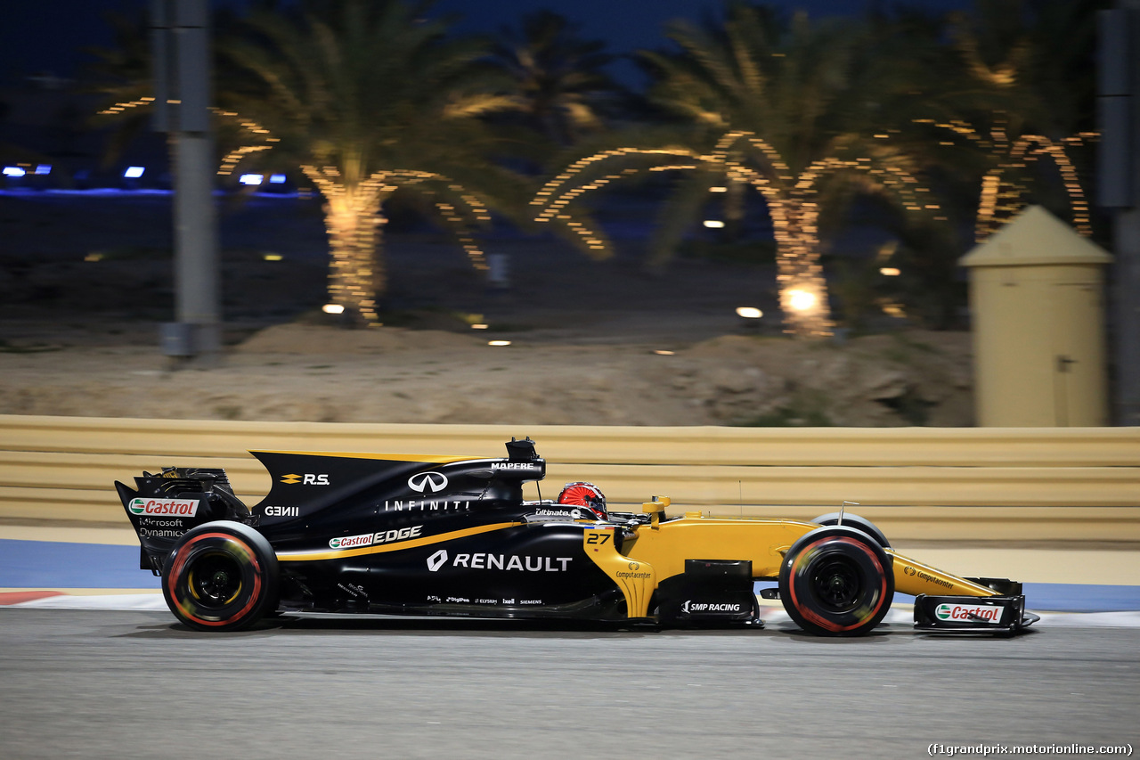 GP BAHRAIN, 15.04.2017 - Qualifiche, Nico Hulkenberg (GER) Renault Sport F1 Team RS17