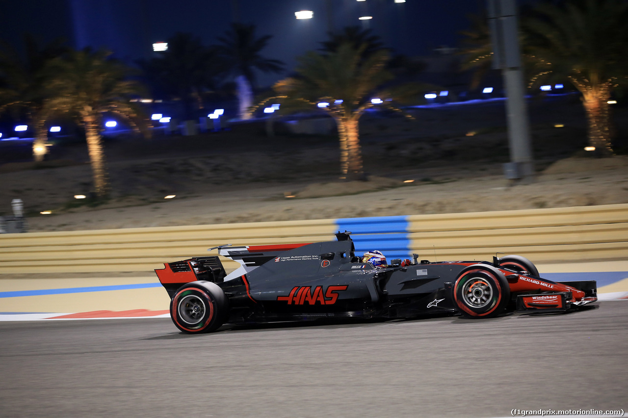 GP BAHRAIN, 15.04.2017 - Qualifiche, Romain Grosjean (FRA) Haas F1 Team VF-17