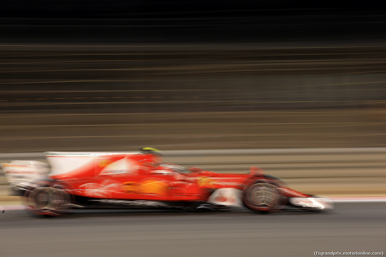 GP BAHRAIN, 15.04.2017 - Qualifiche, Kimi Raikkonen (FIN) Ferrari SF70H