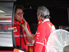 GP BAHRAIN, 15.04.2017 - Free Practice 3, Mattia Binotto (ITA) Chief Technical Officer, Ferrari e Maurizio Arrivabene (ITA) Ferrari Team Principal