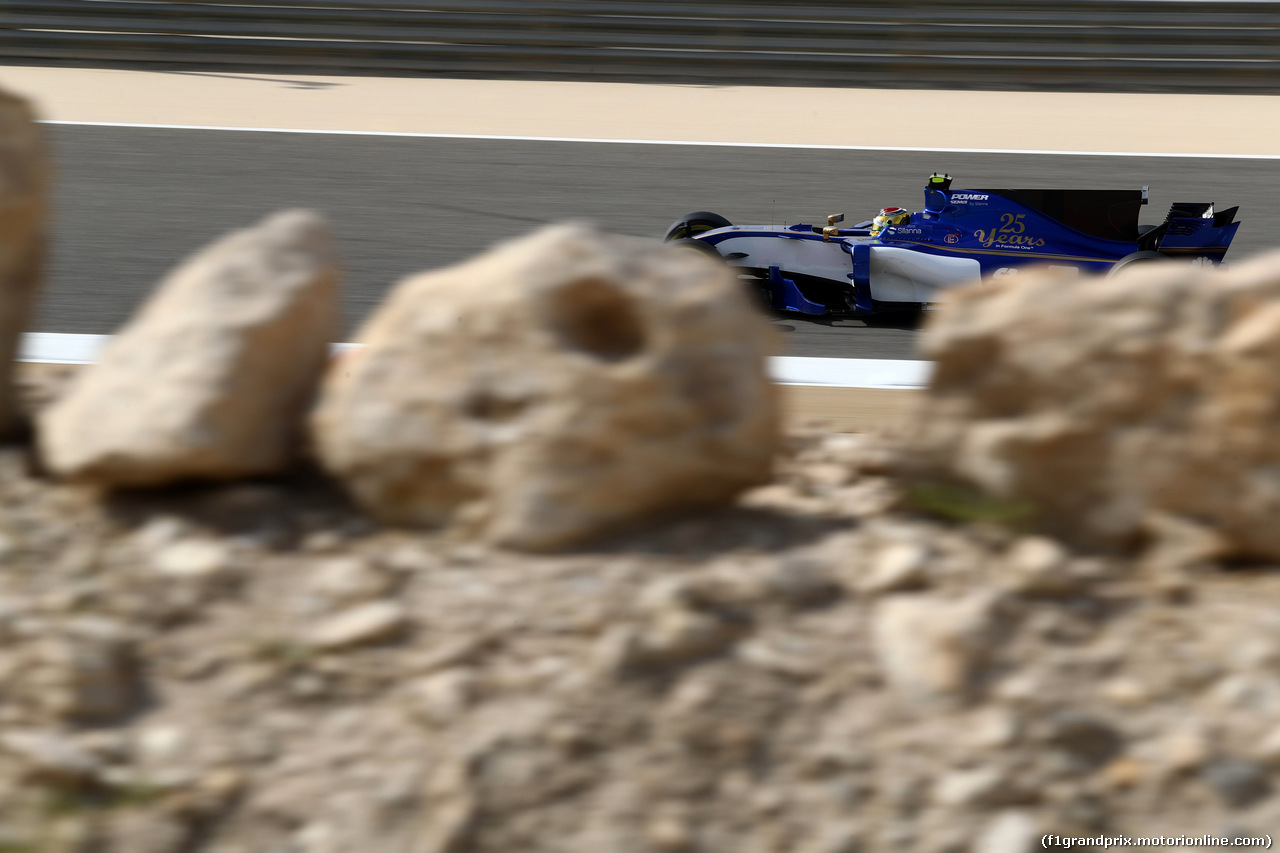 GP BAHRAIN, 14.04.2017 - Prove Libere 1, Pascal Wehrlein (GER) Sauber C36