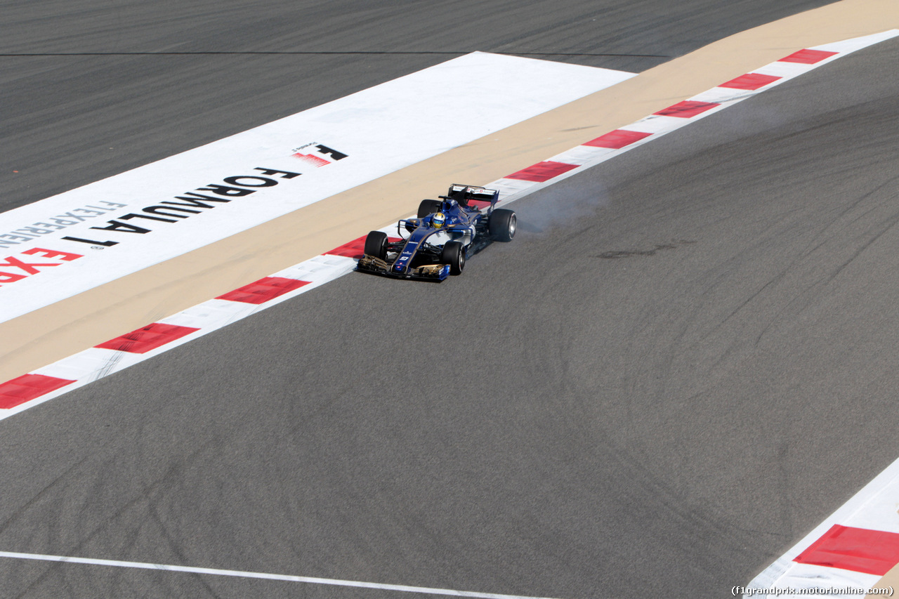 GP BAHRAIN, 14.04.2017 - Prove Libere 1, Marcus Ericsson (SUE) Sauber C36