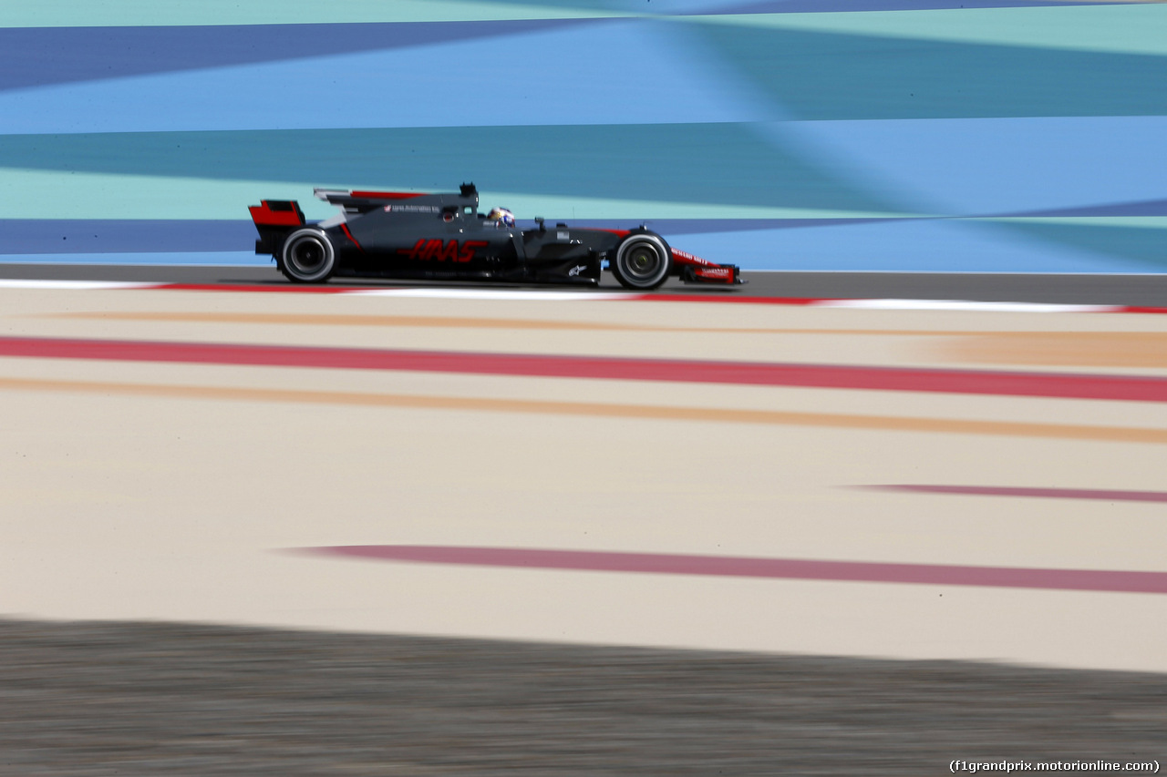GP BAHRAIN, 14.04.2017 - Prove Libere 1, Romain Grosjean (FRA) Haas F1 Team VF-17