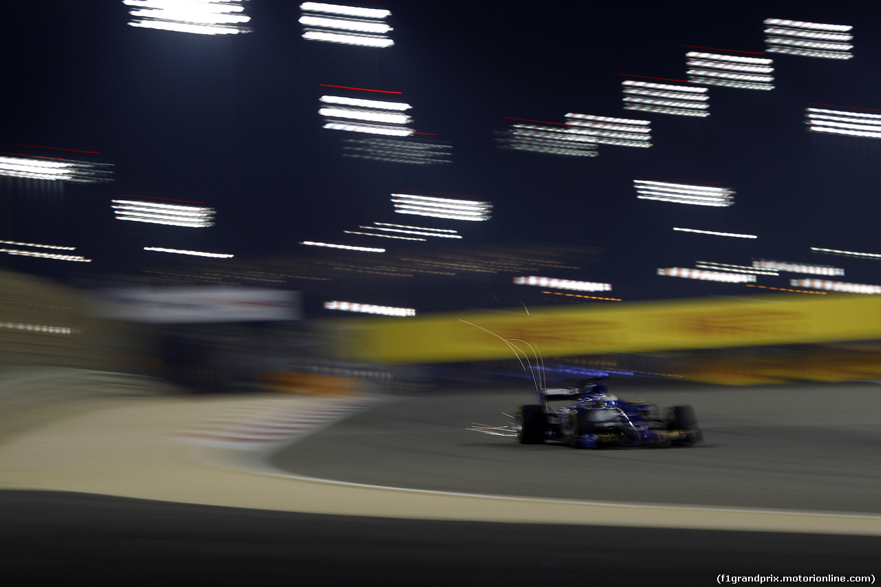 GP BAHRAIN, 14.04.2017 - Prove Libere 2, Marcus Ericsson (SUE) Sauber C36