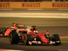 GP BAHRAIN, 14.04.2017 - Free Practice 2, Sebastian Vettel (GER) Ferrari SF70H e Fernando Alonso (ESP) McLaren MCL32