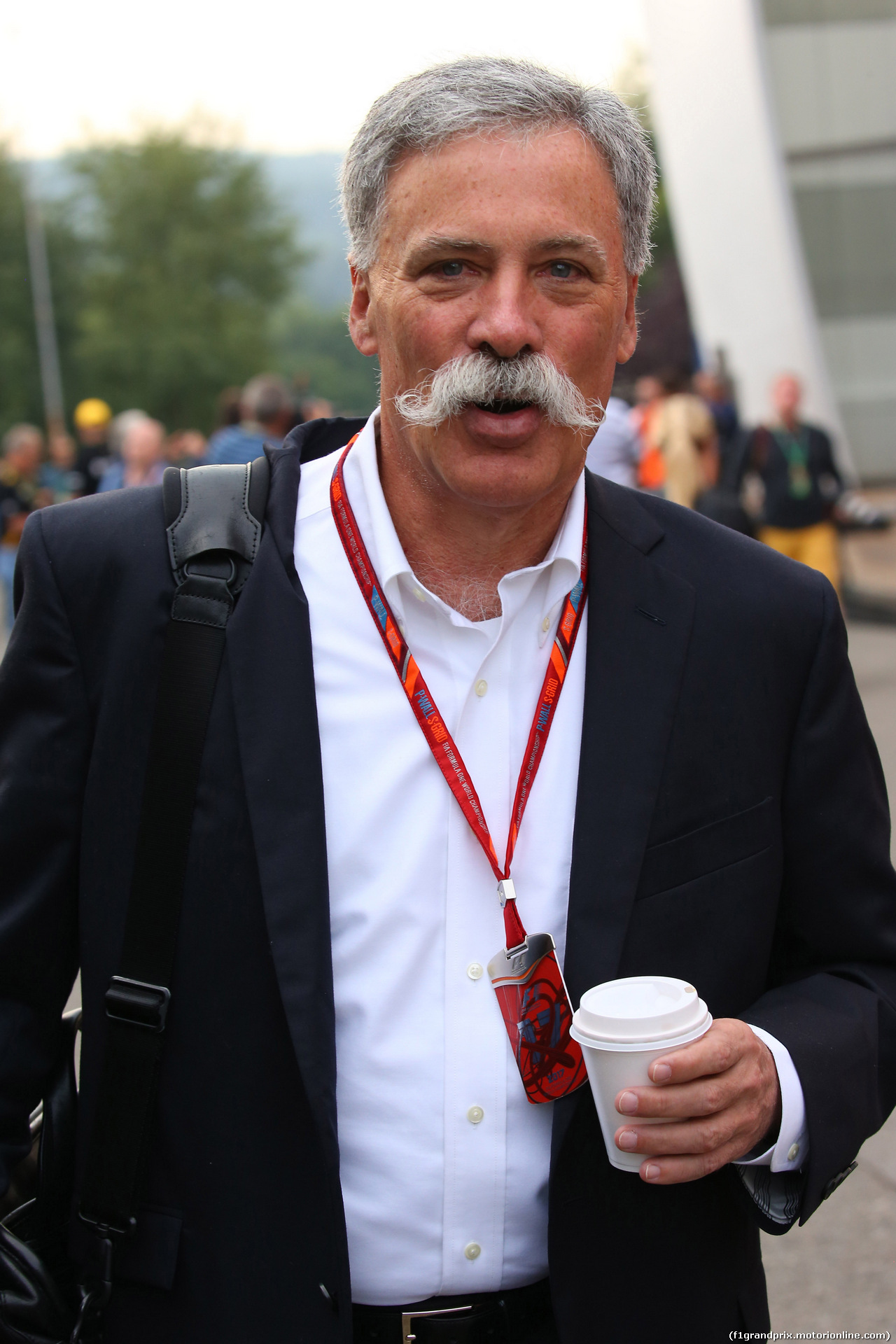 GP BELGIO, 27.08.2017 - Chase Carey (USA) Formula One Group Chairman