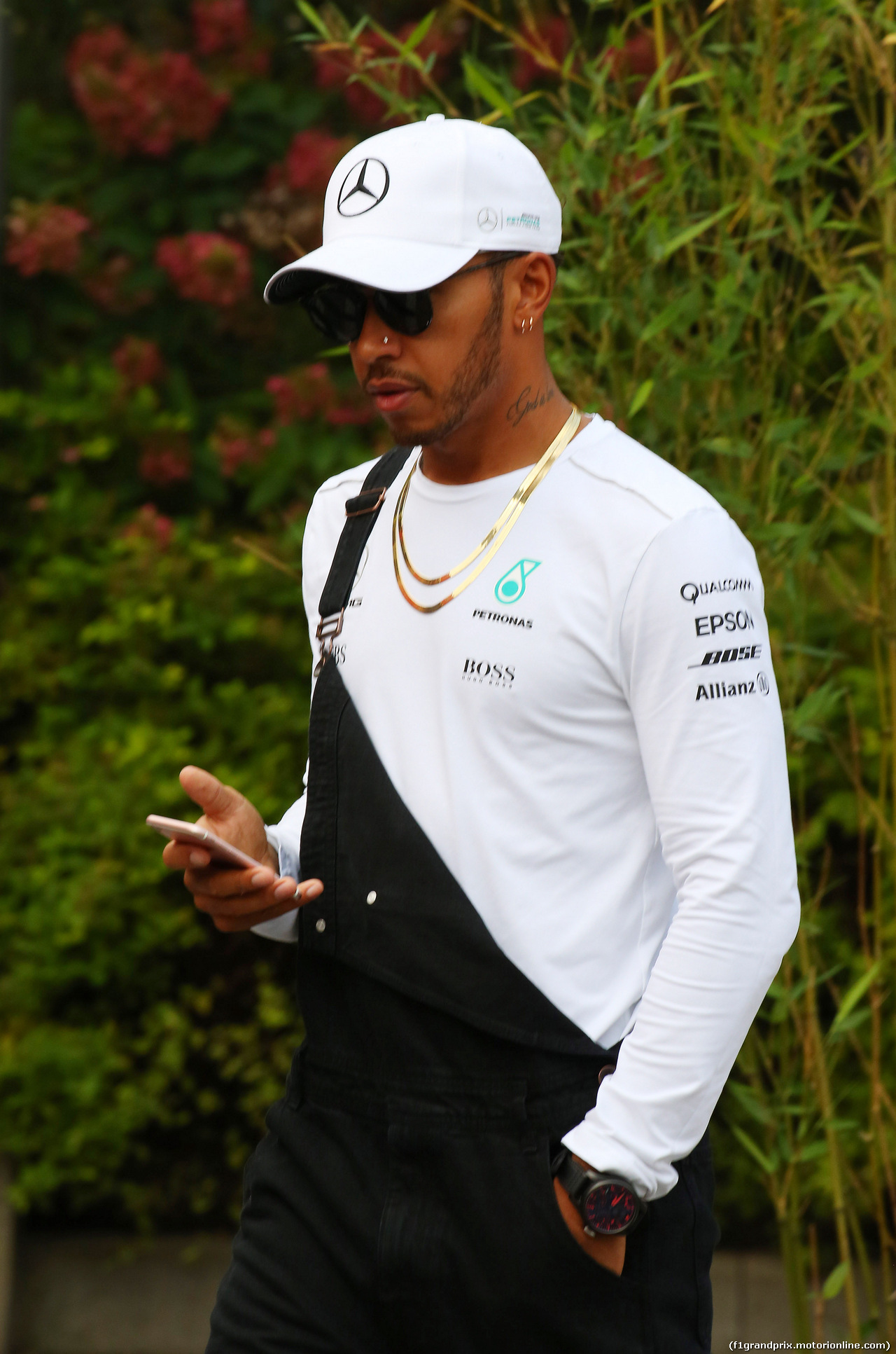 GP BELGIO, 27.08.2017 - Lewis Hamilton (GBR) Mercedes AMG F1 W08