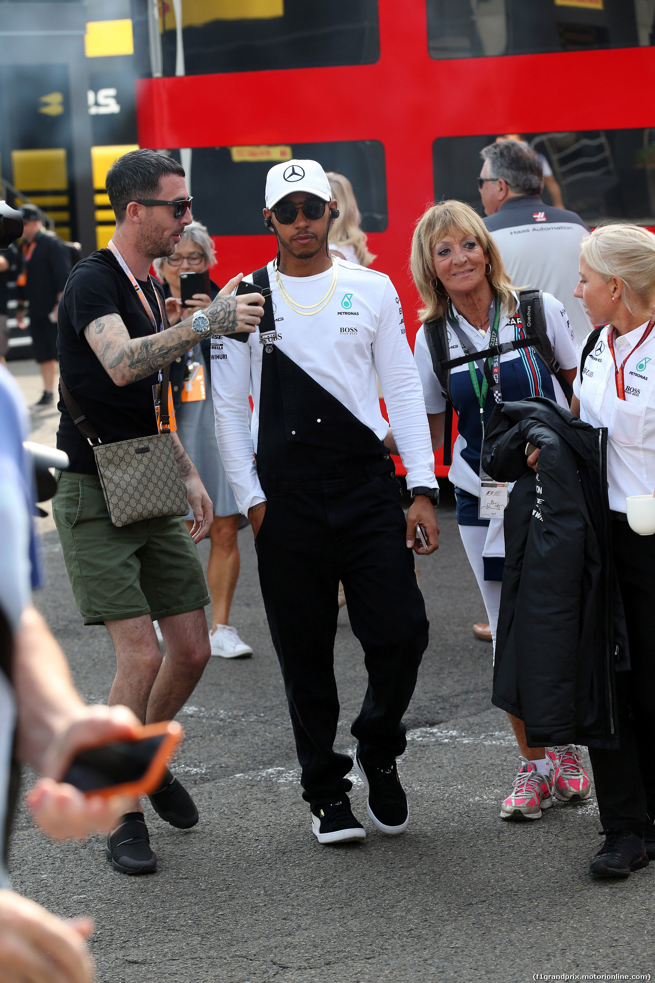 GP BELGIO, 27.08.2017 - Lewis Hamilton (GBR) Mercedes AMG F1 W08