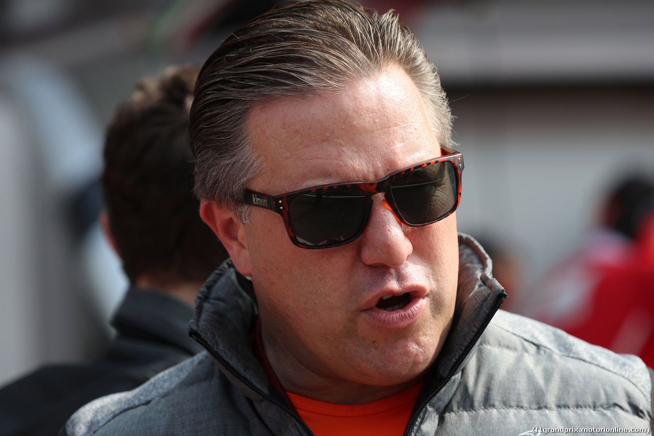 GP BELGIO, 27.08.2017 -  Zak Brown (USA) McLaren Executive Director