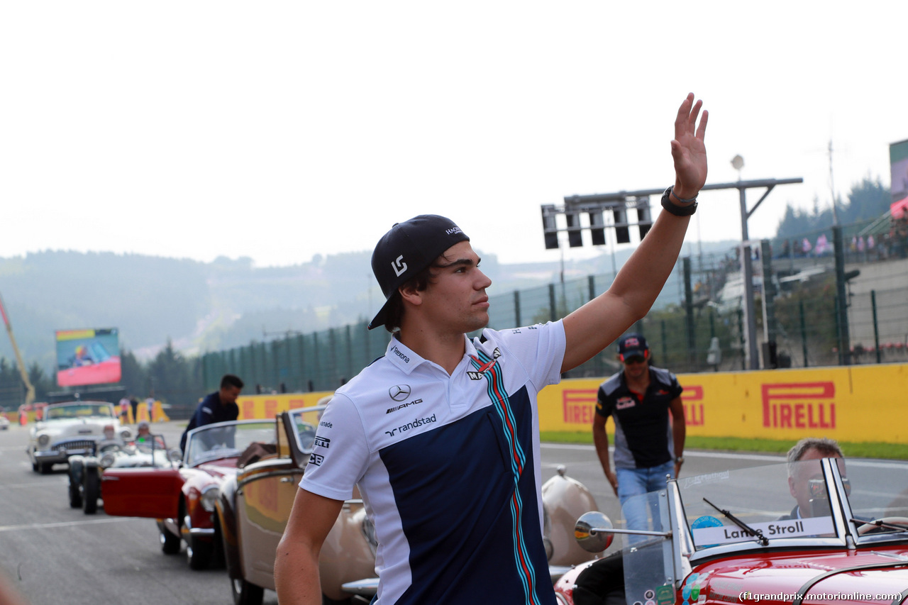 GP BELGIO, 27.08.2017 -  Lance Stroll (CDN) Williams FW40