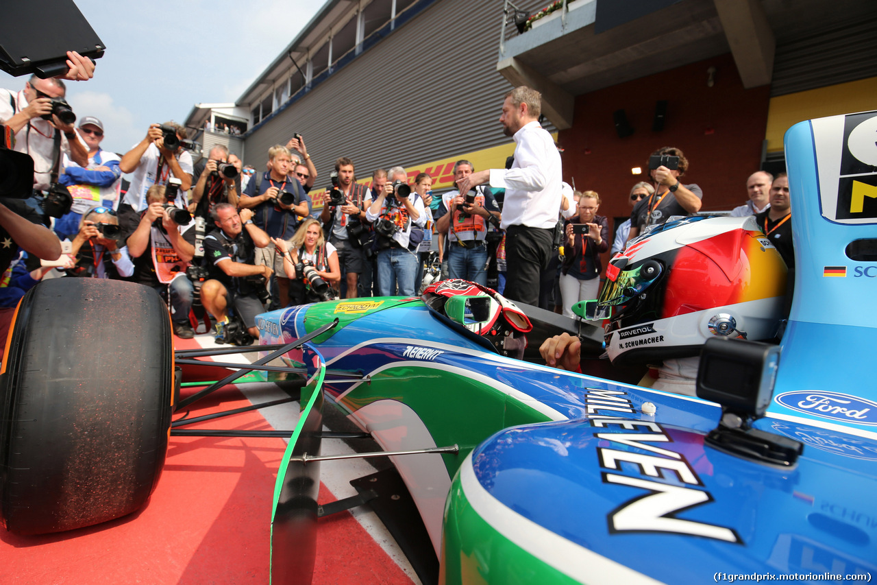 GP BELGIO, 27.08.2017 -  25th anniversary of Michael Schumacher’s first victory in Formula, Mick Schumacher (GER) son of Michael Schumacher (GER)