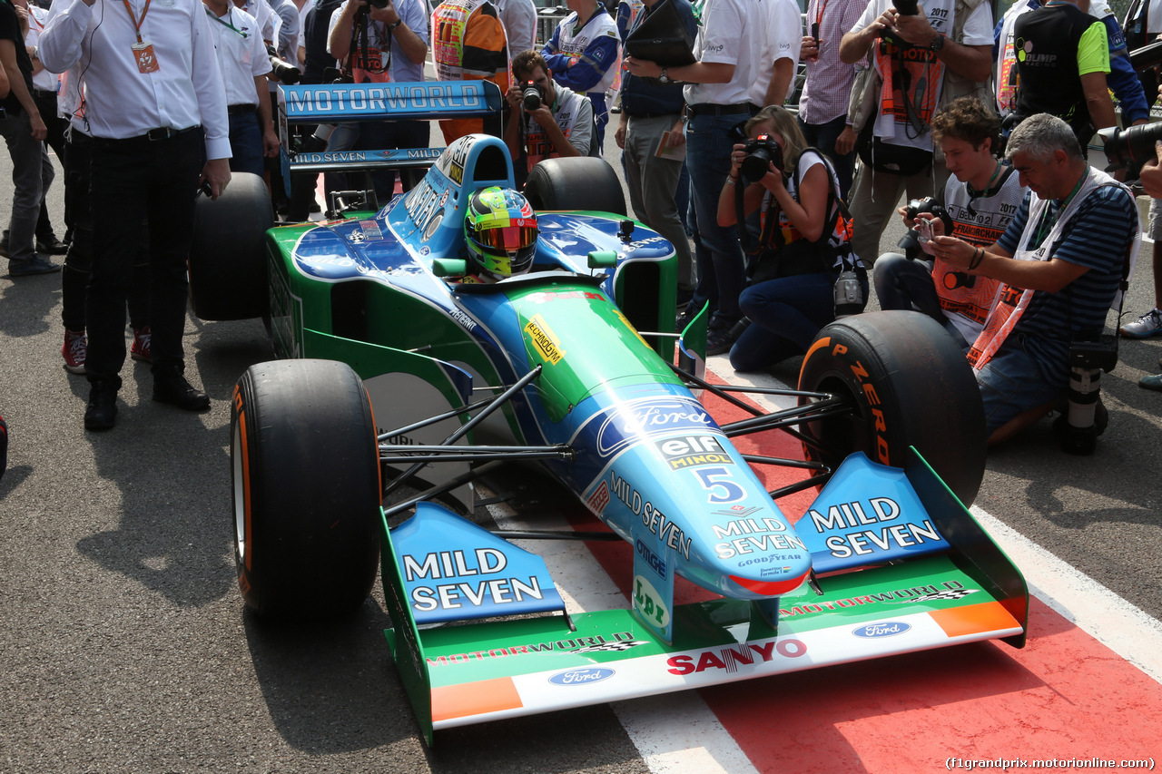 GP BELGIO, 27.08.2017 -  25th anniversary of Michael Schumacher’s first victory in Formula, Mick Schumacher (GER) son of Michael Schumacher (GER)