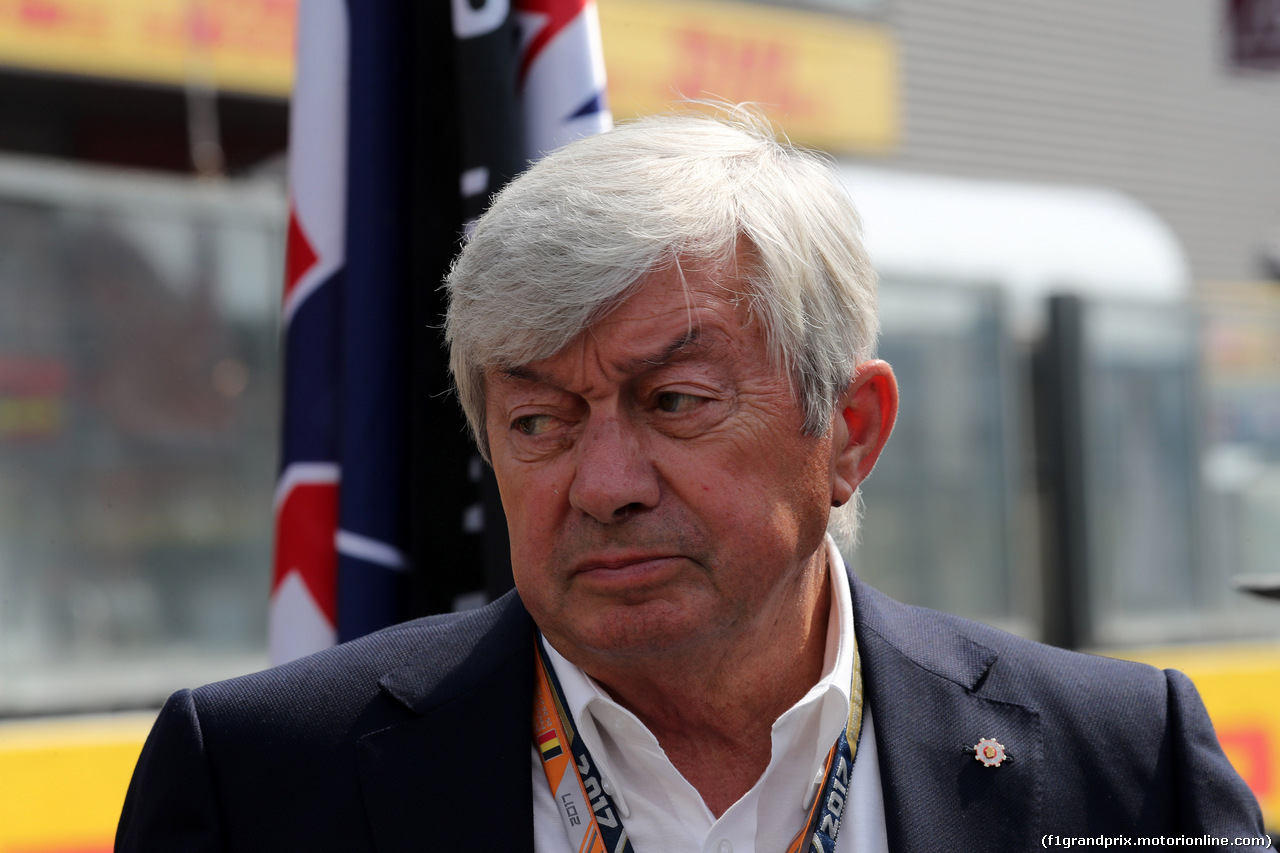 GP BELGIO, 27.08.2017 -  Gara, Roland Bruynseraede (BEL), race director for the DTM series