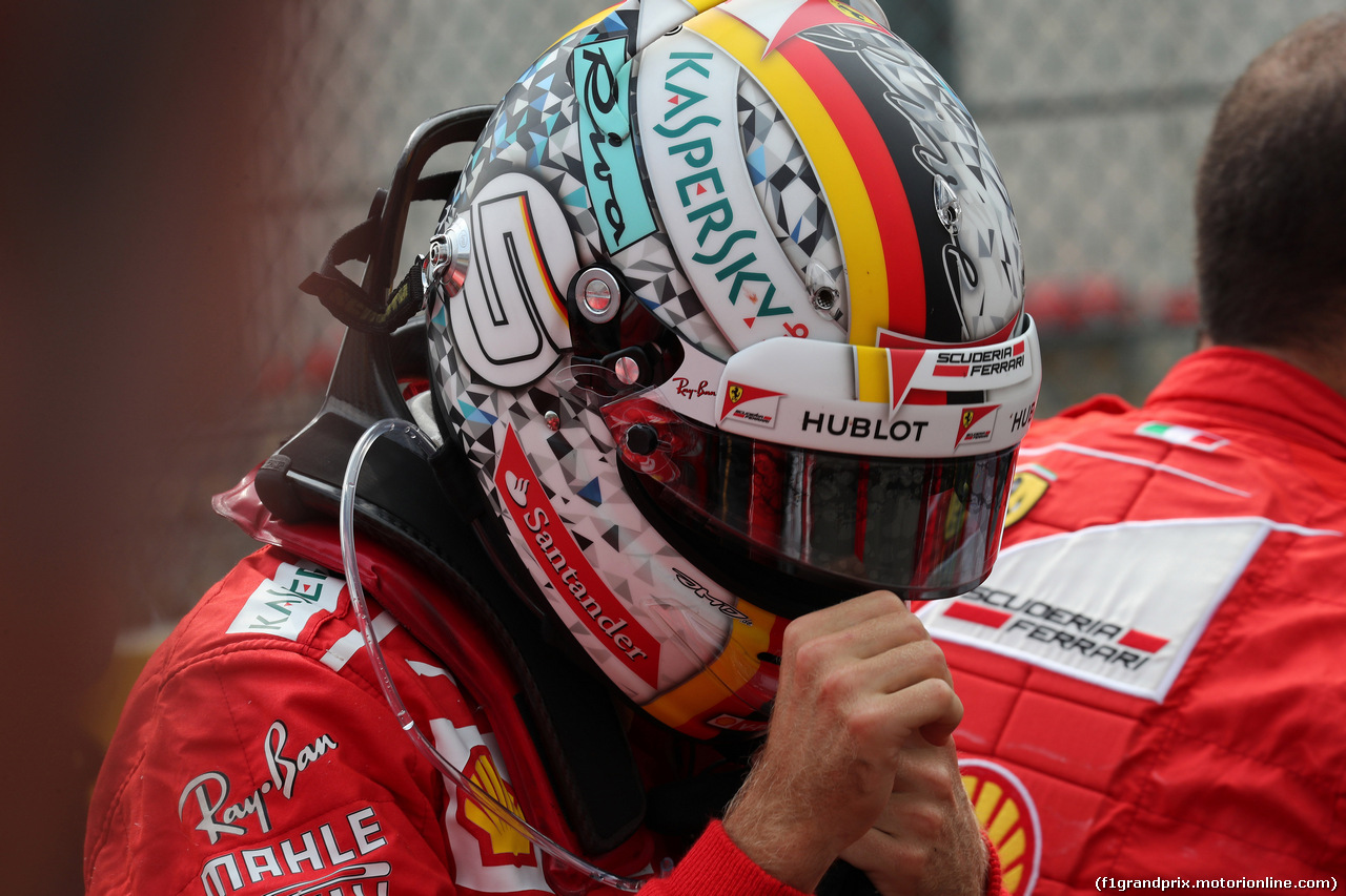 GP BELGIO, 27.08.2017 -  Gara, Sebastian Vettel (GER) Ferrari SF70H