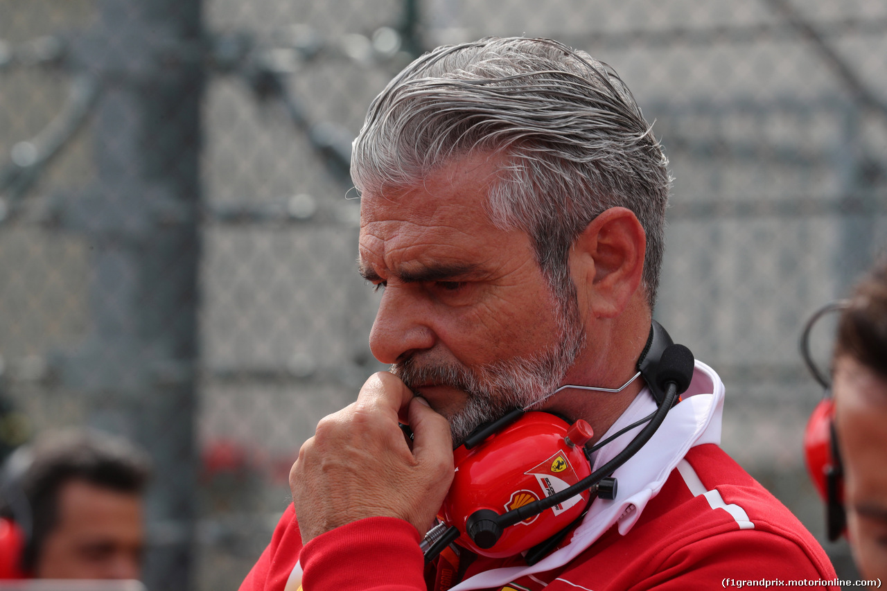 GP BELGIO, 27.08.2017 -  Gara, Maurizio Arrivabene (ITA) Ferrari Team Principal