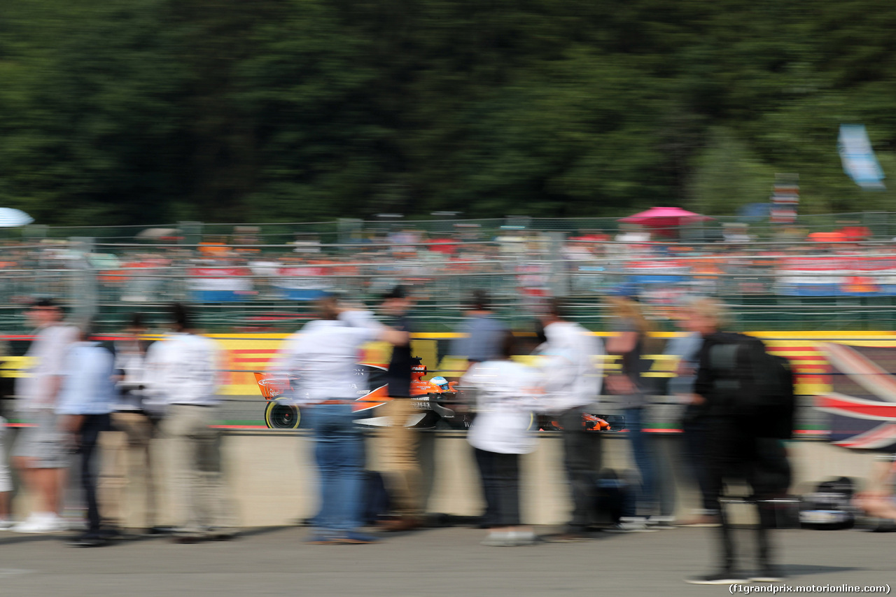 GP BELGIO, 27.08.2017 -  Gara, Fernando Alonso (ESP) McLaren MCL32