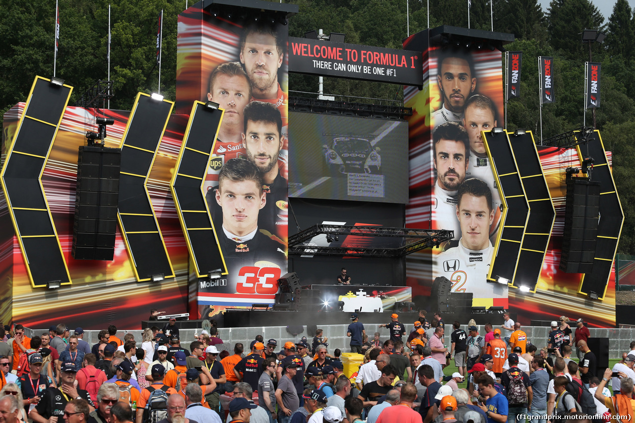 GP BELGIO, 27.08.2017 -  Gara, Atmosphere