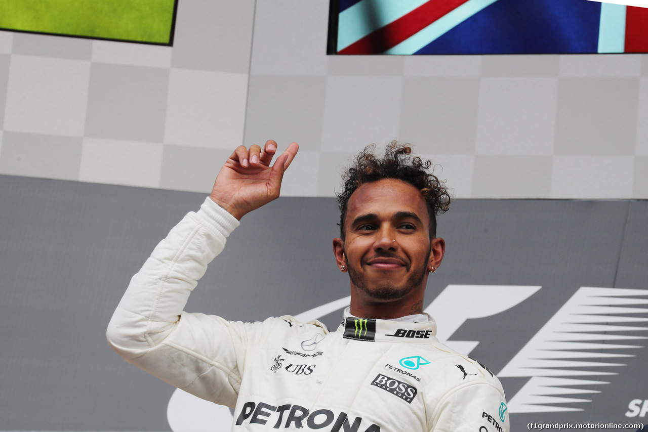 GP BELGIO, 27.08.2017 -  Gara, Lewis Hamilton (GBR) Mercedes AMG F1 W08 vincitore